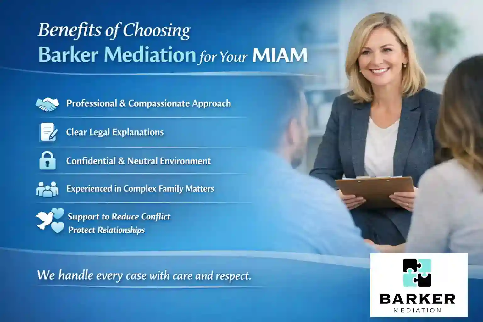 Benefits of Choosing Barker Mediation for Your MIAM Cambridgeshire